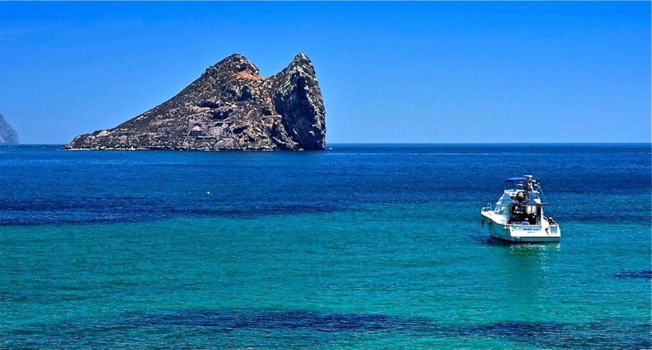 Primera Linea De Playa Con Vistas Al Mar Águilas Buitenkant foto