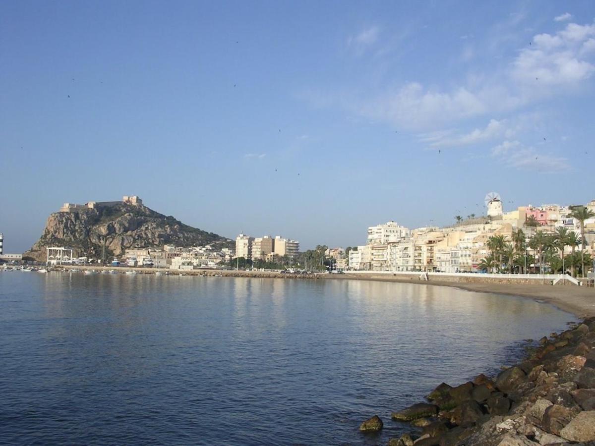 Primera Linea De Playa Con Vistas Al Mar Águilas Buitenkant foto